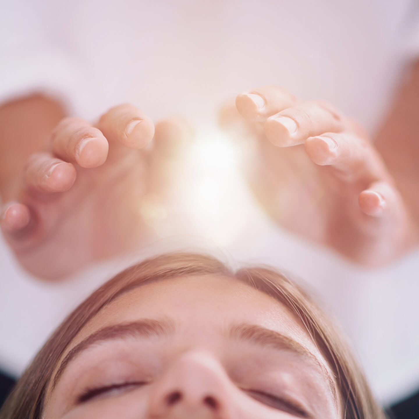 Close,Up,Image,Of,Relaxed,Young,Woman,Lying,With,Her